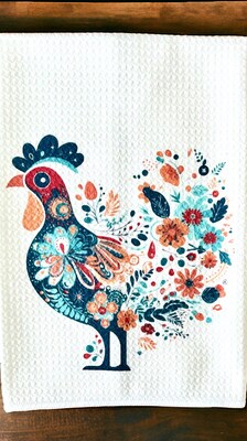 Rooster kitchen linens deals